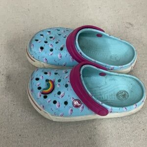EUC girls crocs